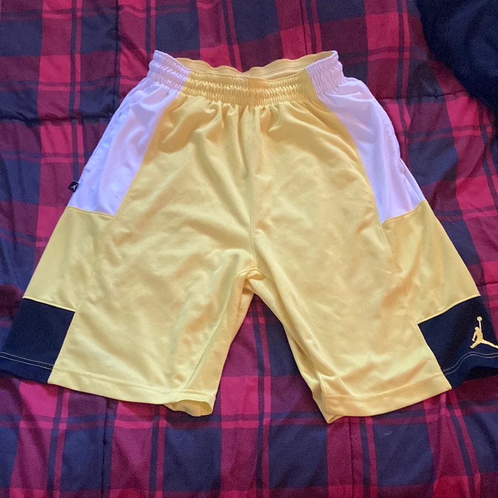 Mens Jordan L basketball shorts